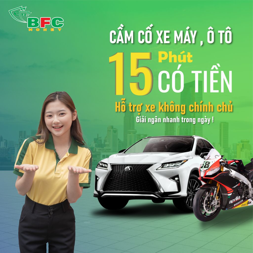 Hướng dẫn chi tiết cách tính lãi suất vay thế chấp xe ô tô BFC Money